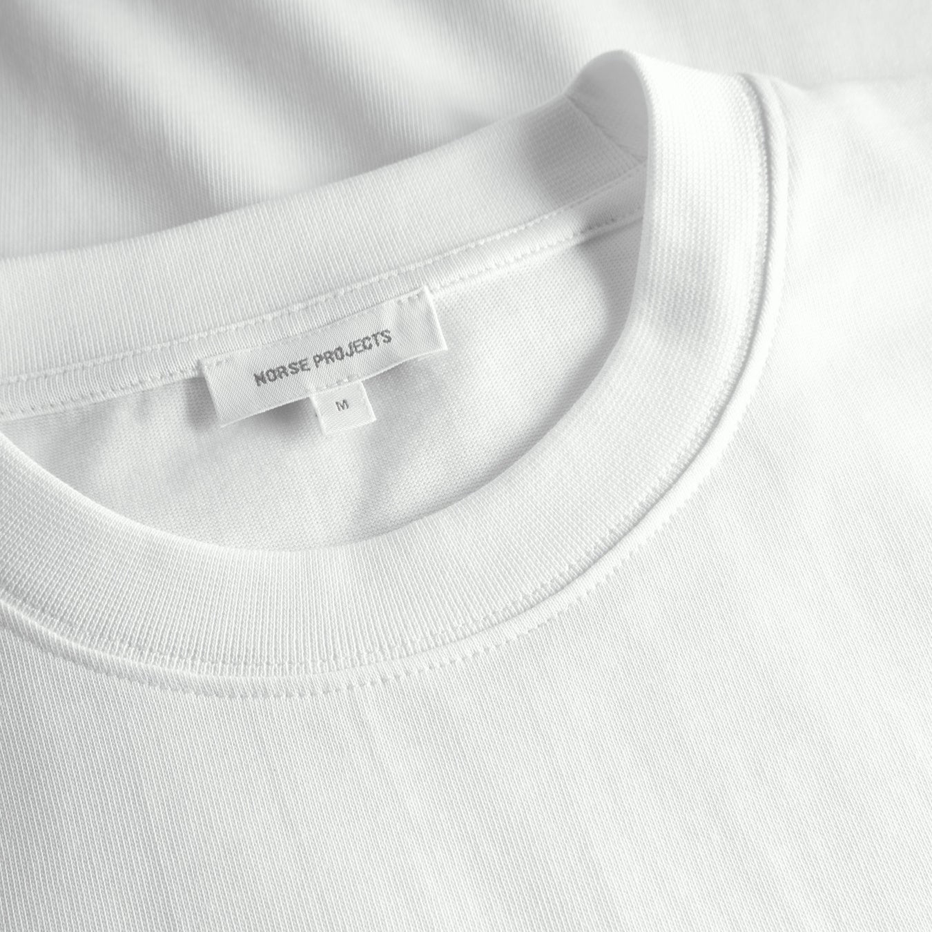 Norse Projects Standard Heavy Loose LS T-Shirt White