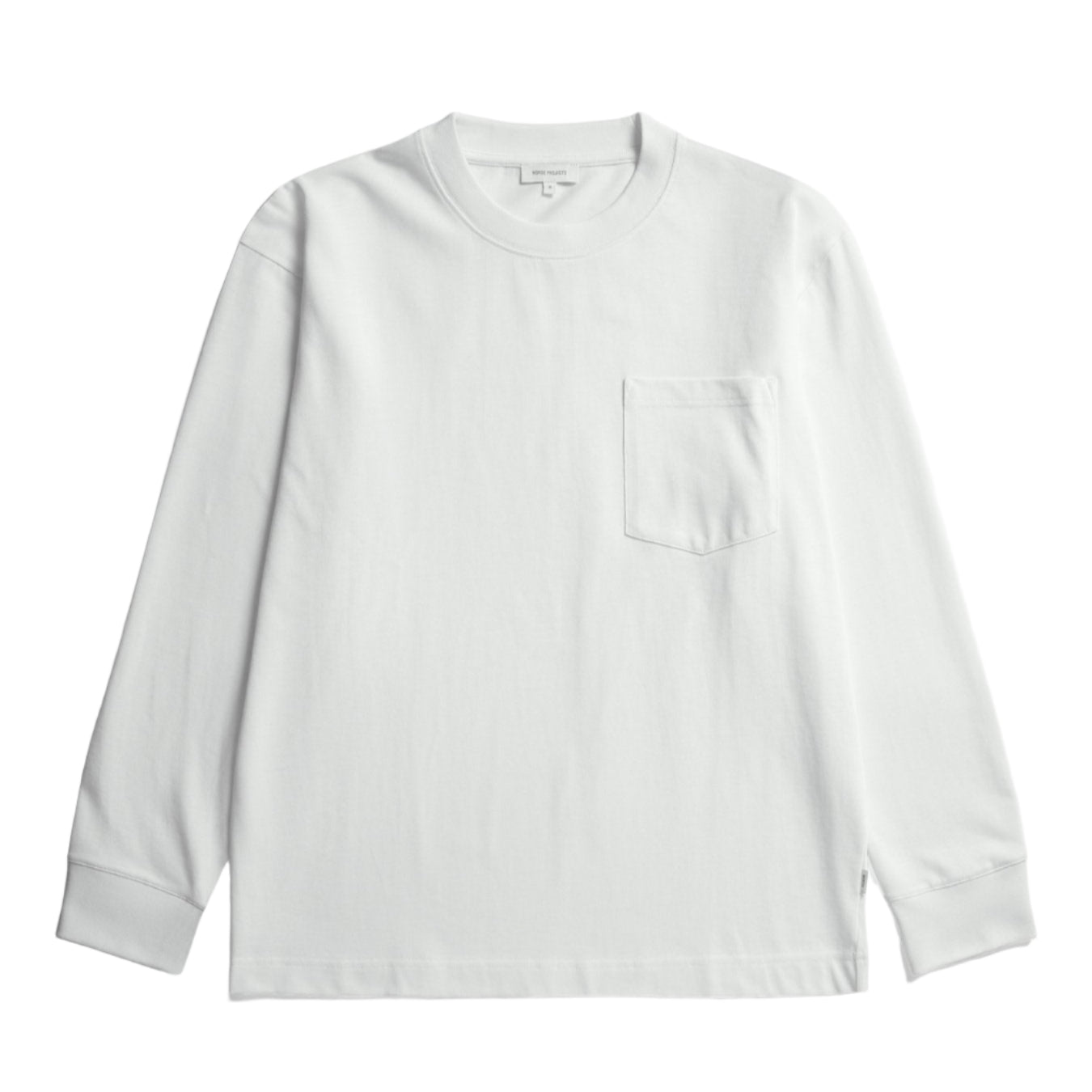 Norse Projects Standard Heavy Loose LS T-Shirt White