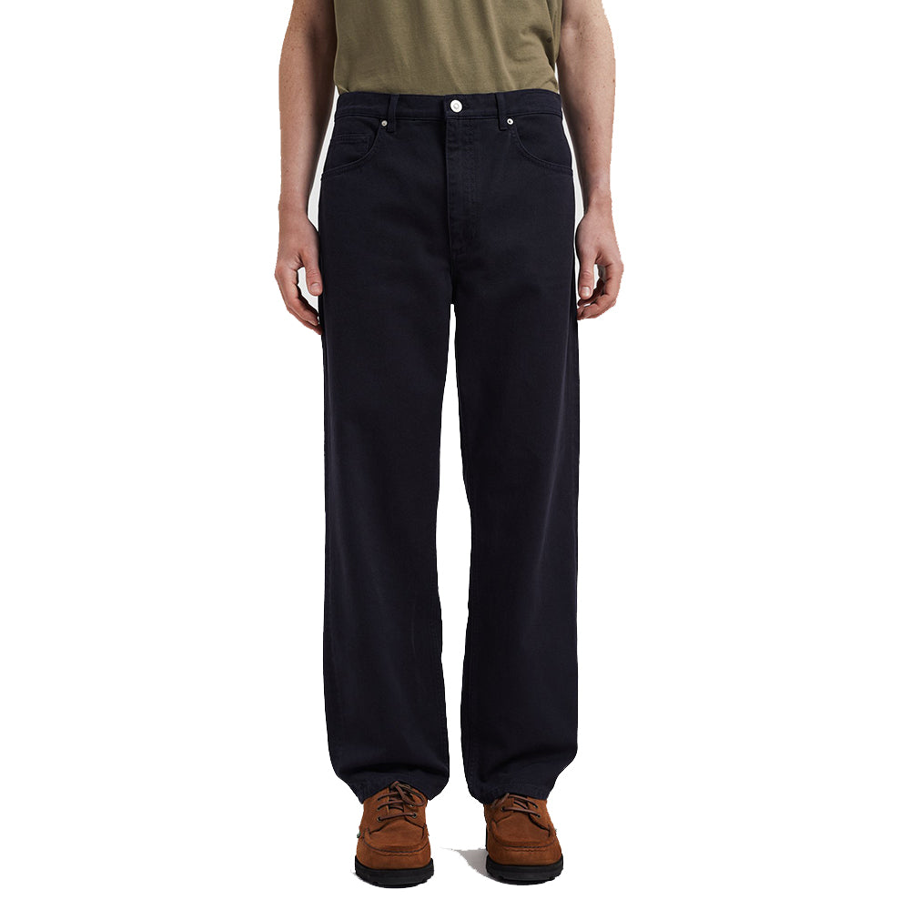 Norse Projects Mogens Relaxed 5 Pocket Heavy Twill Dark Navy