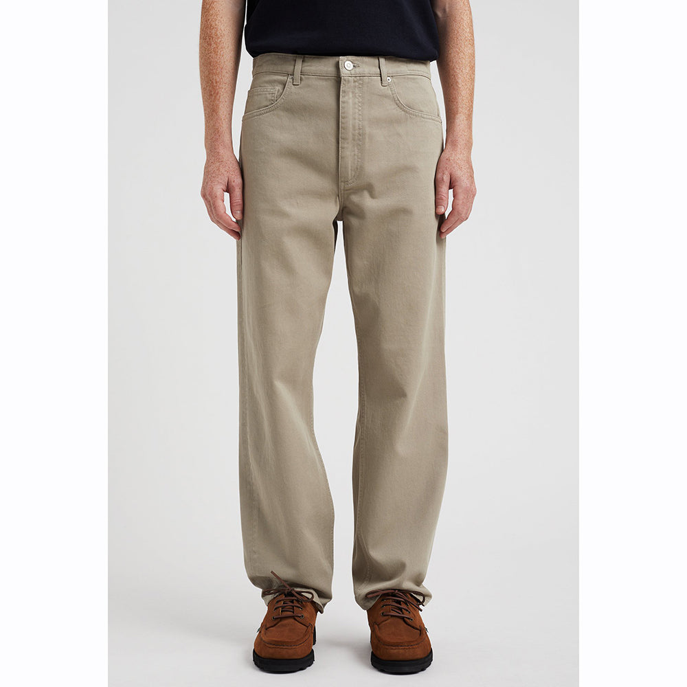 Norse Projects Mogens Relaxed 5 Pocket Heavy Twill Dark Clay