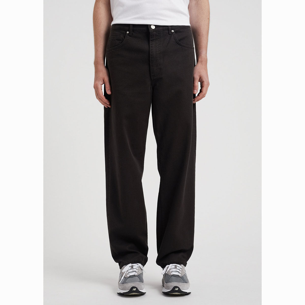 Norse Projects Mogens Relaxed 5 Pocket Heavy Twill Black