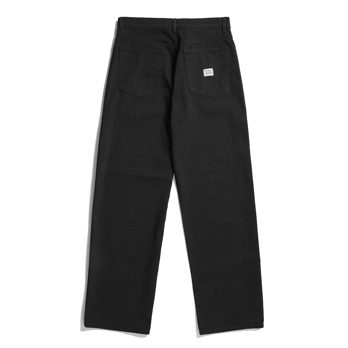Norse Projects Mogens Relaxed 5 Pocket Heavy Twill Black