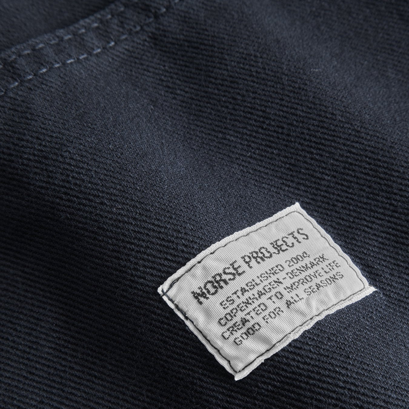 Norse Projects Mogens Relaxed 5 Pocket Heavy Twill Dark Navy