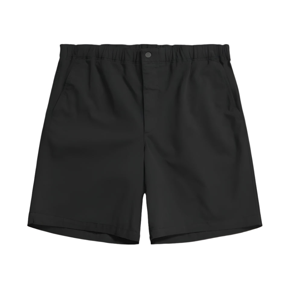 Norse Projects Ezra Relaxed Organic Stretch Twill Short Black