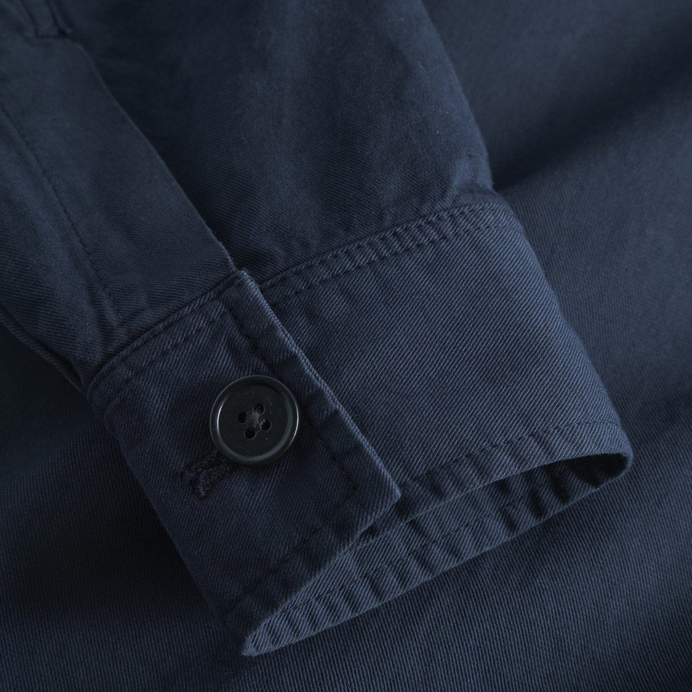 Norse Projects Julian Cotton Linen Overshirt Dark Navy