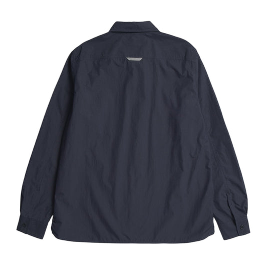 Norse Projects Silas Tech Poplin Shirt 2.0 Dark Navy