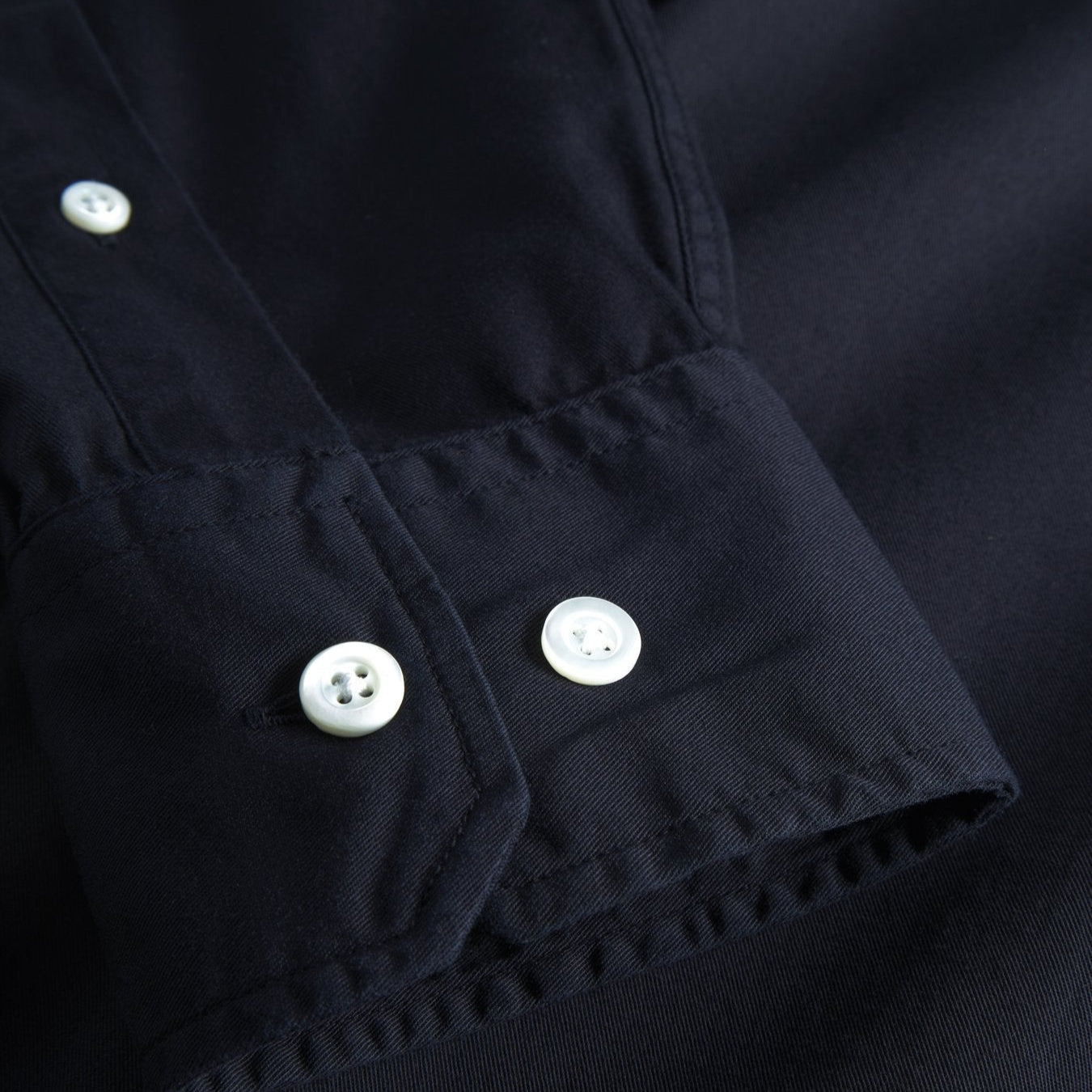 Norse Projects Algot Twill Shirt Dark Navy