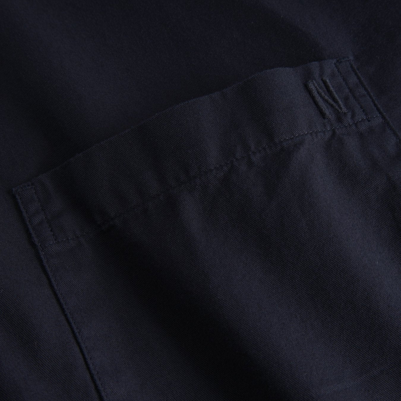 Norse Projects Algot Twill Shirt Dark Navy