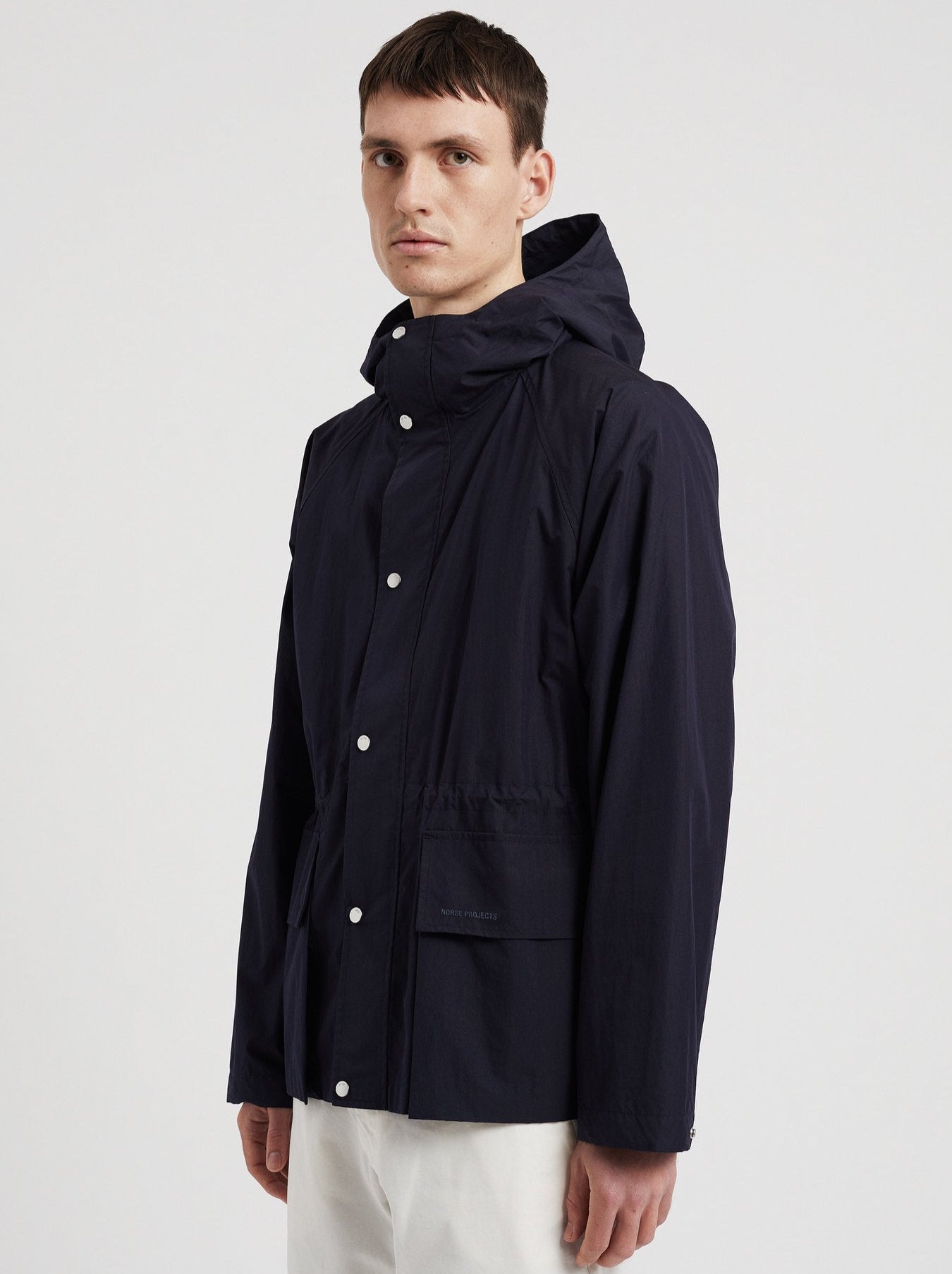 Norse Projects Herluf Tech Poplin Jacket Dark Navy