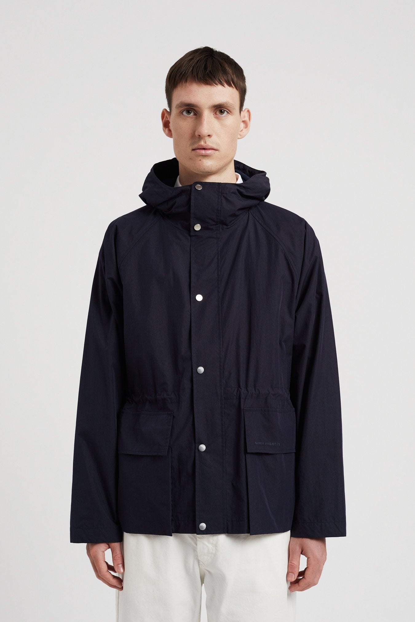 Norse Projects Herluf Tech Poplin Jacket Dark Navy