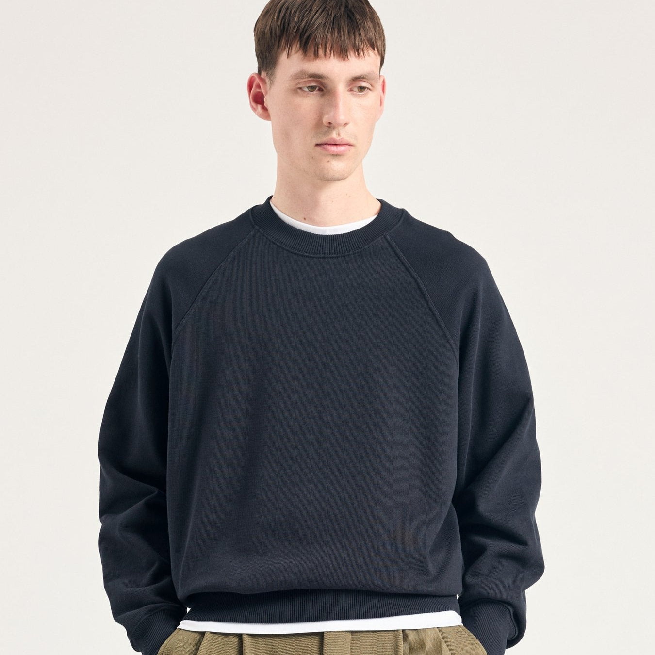 Norse Projects Tyr  Raglan Crew Dark Navy