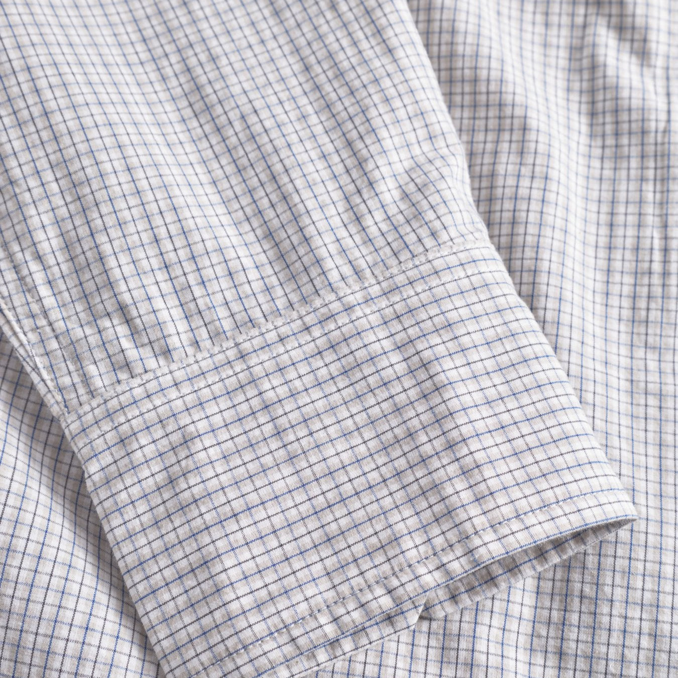 Norse Projects Ole Oversize Poplin Check Shirt Oatmeal
