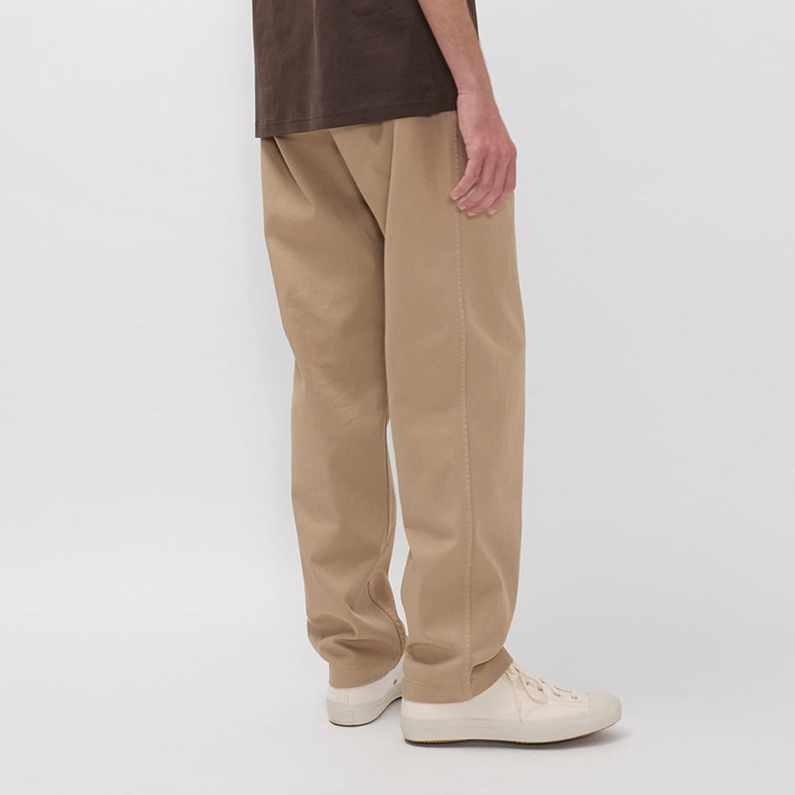 Norse Projects Trysil Regular Organic Stretch Twill Trouser Utility Khaki