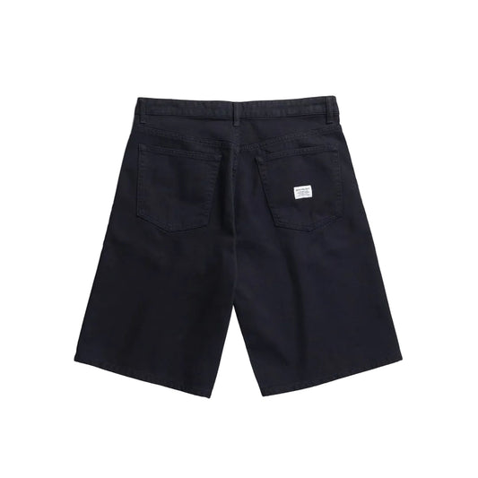 Norse Projects Korshavn Relaxed 5 Pocket Heavy Twill Short Dark Navy