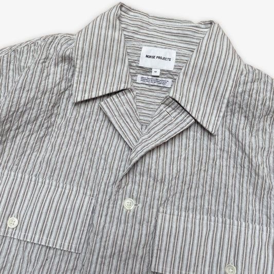 Norse Projects Mols Hunting Stripe Shirt Multi Color Stripe