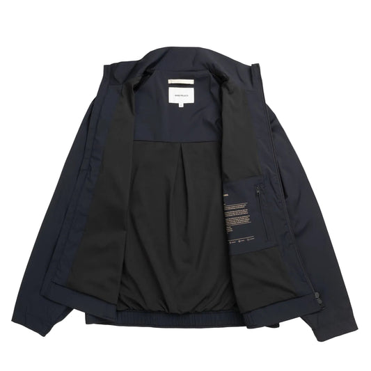 Norse Projects Korso Alpinix 37,5 Wool Harrington Jacket Dark Navy