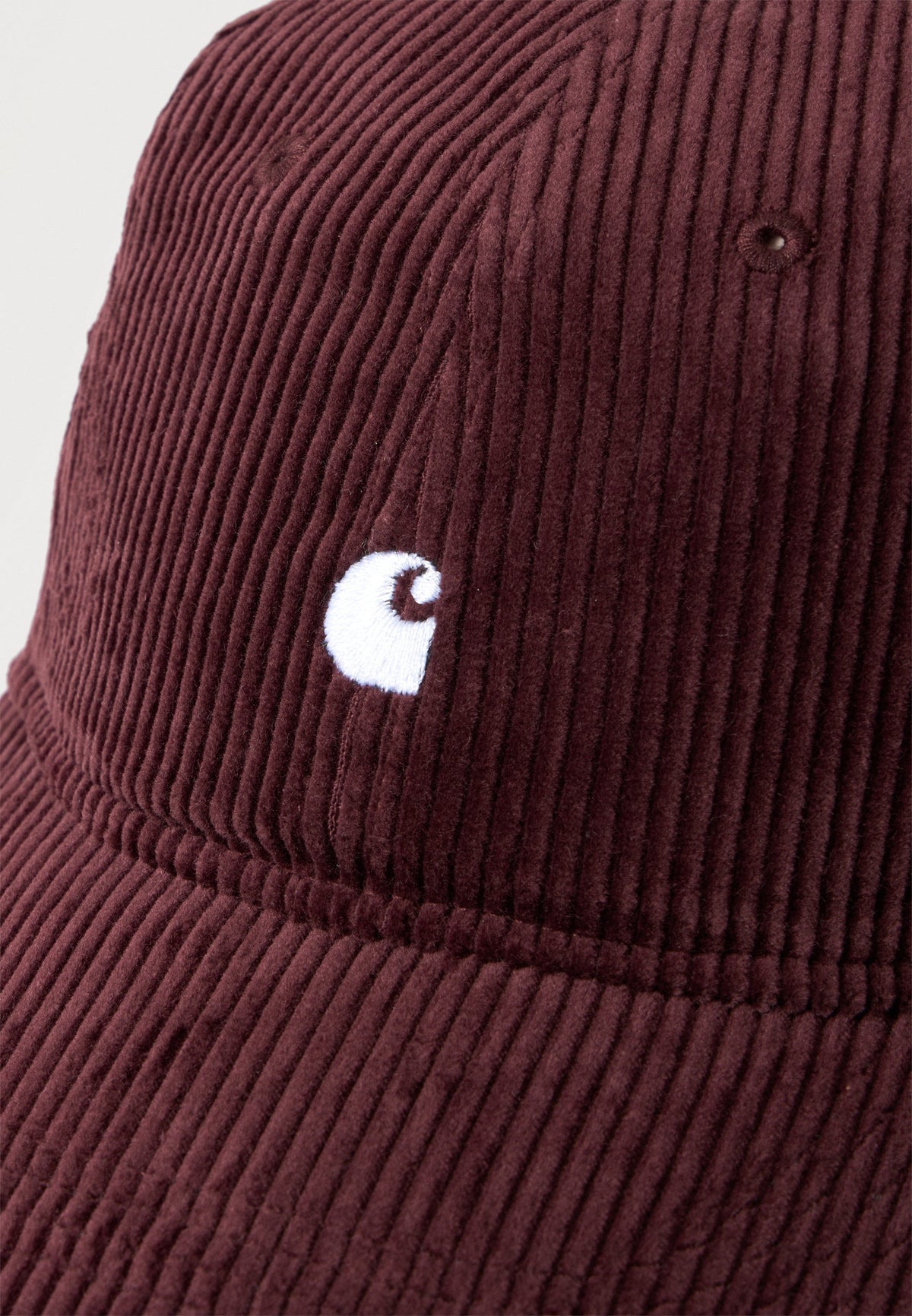 Carhartt WIP Harlem Cap Amarone / White