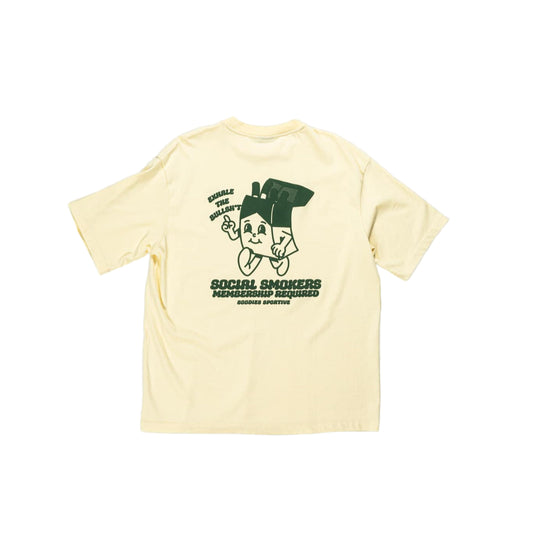 Goodies Sportive Social Smokers Tee Butter