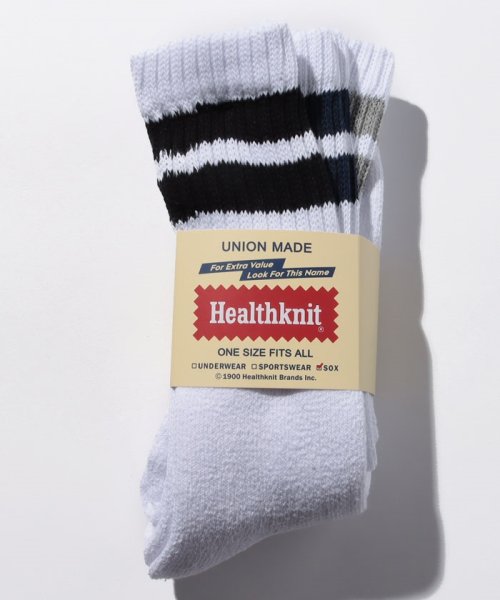 Healthknit Socks 3 Pack White / N G B