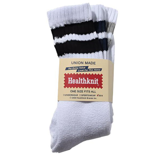 Healthknit Socks 3 Pack White / N G B