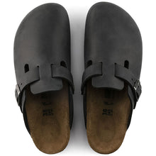 Load image into Gallery viewer, Birkenstock Boston Oiled Leather Regular Fit Black
