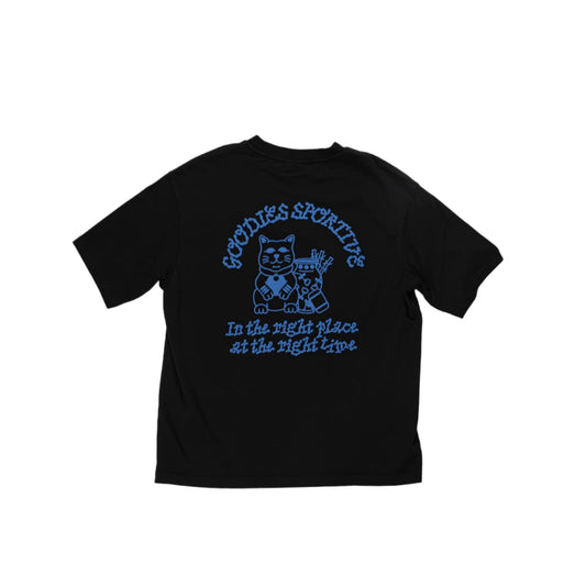 Goodies Sportive Cats Tee Black