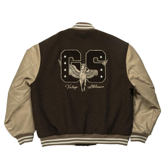Goodies Sportive Praline Pegasus Varsity Jacket