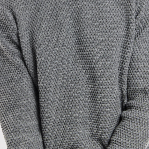 Armor Lux Wool Knit Crew Neck Misty Grey