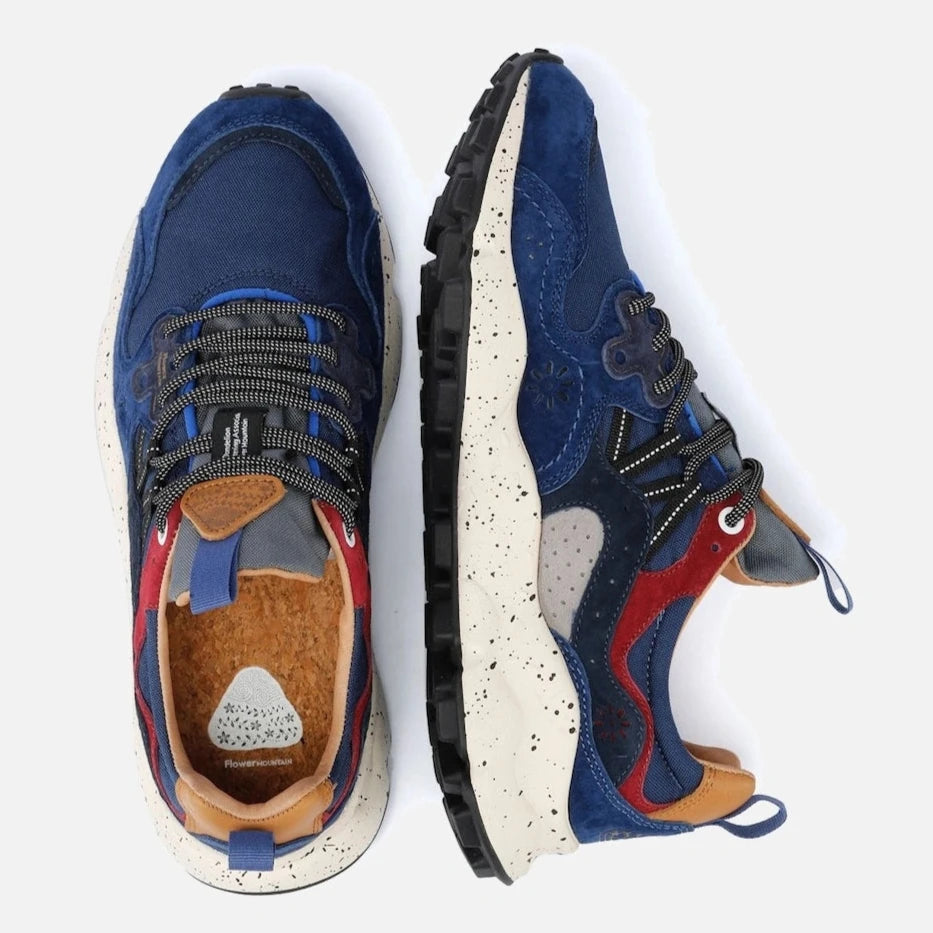 Flower Mountain Yamano 3 Light Navy / Orange