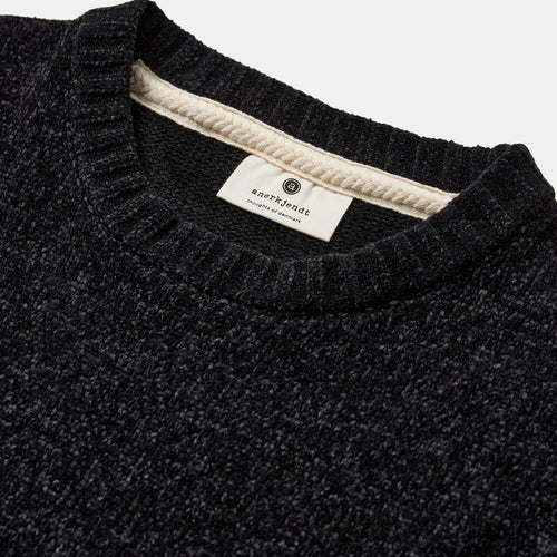 Anerkjendt Aksune Chenile Knit Caviar