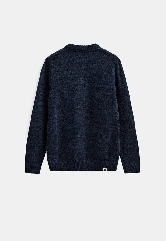 Anerkjendt Aksune Chenile Knit Sky Captain