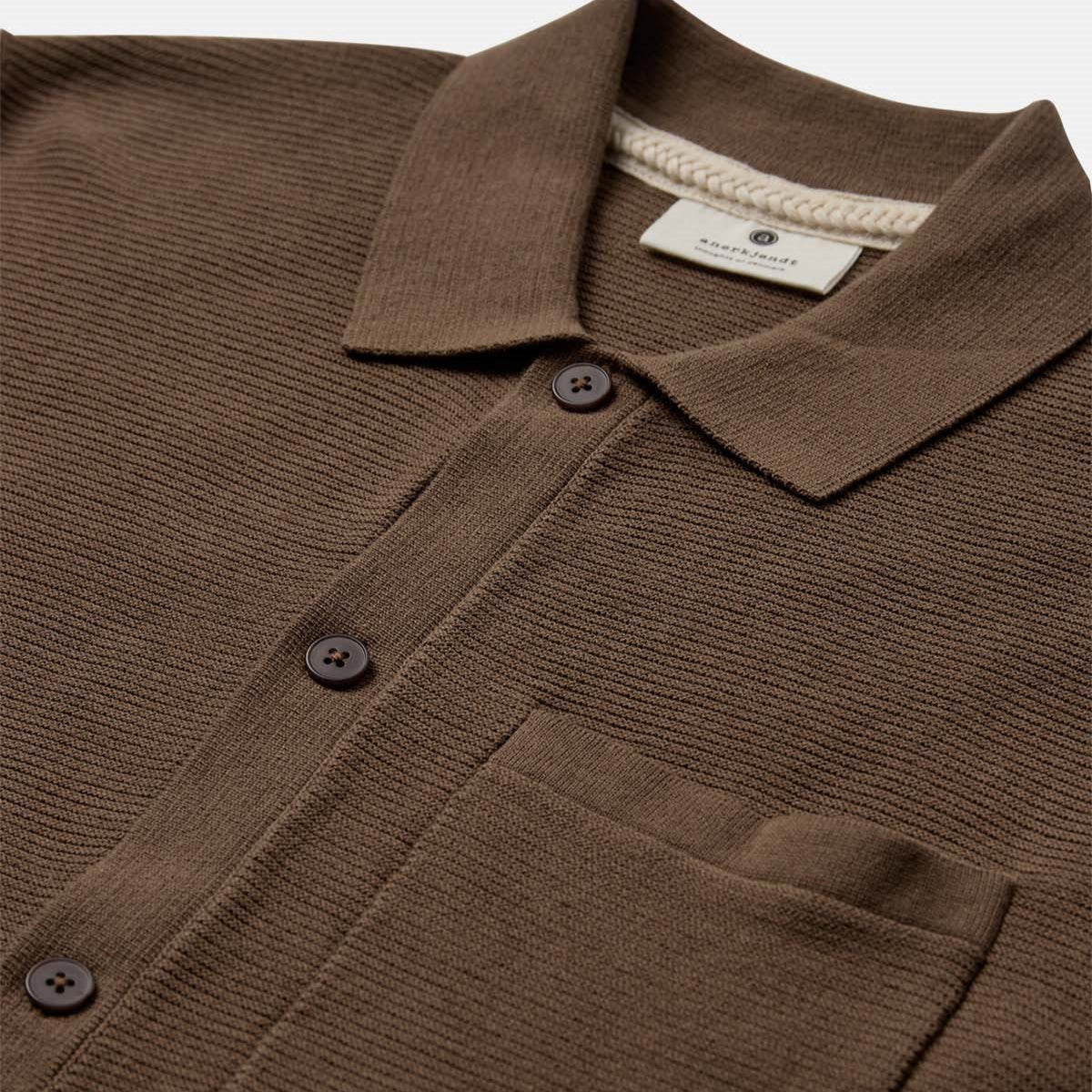 Anerkjendt Aksvend S/S Knit Shirt Cub