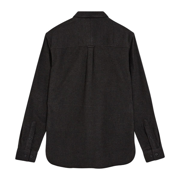 Anerkjendt Akkonrad 2 Tone Brushed Shirt Forest Night