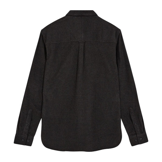 Anerkjendt Akkonrad 2 Tone Brushed Shirt Forest Night