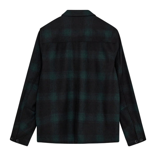 Anerkjendt Akoscar Woolen Overshirt Forest