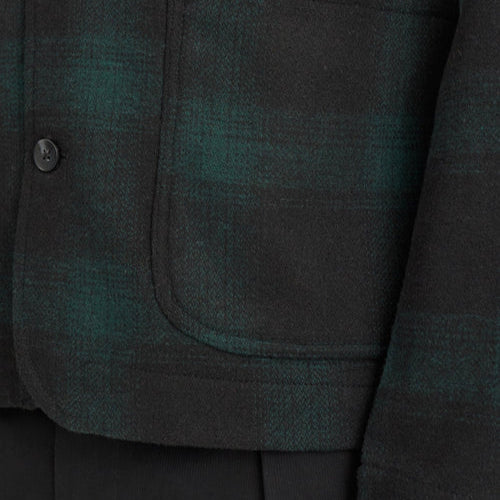 Anerkjendt Akoscar Woolen Overshirt Forest