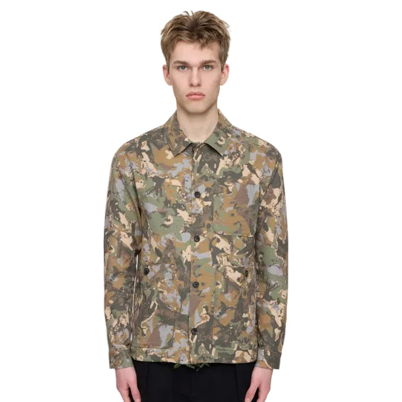 Anerkjendt Akodin Camo Tec Overshirt Forest Night