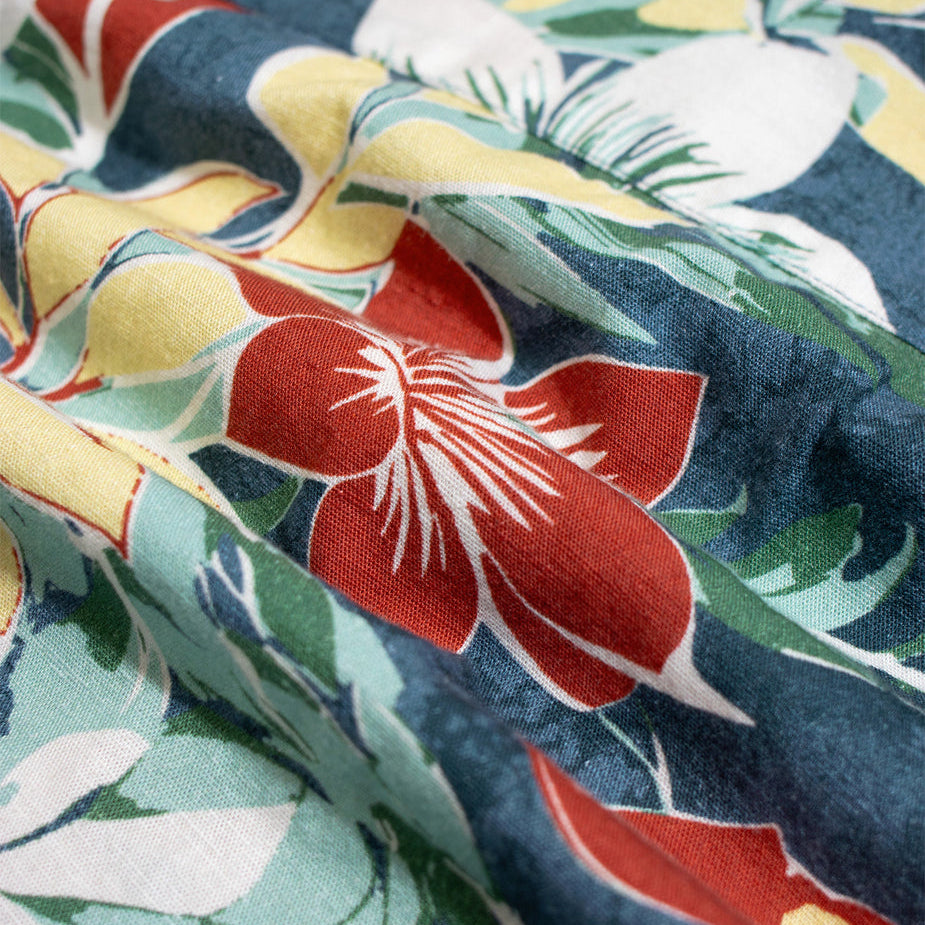 Far Afield Busey Shirt Tropical Floral Print Multi