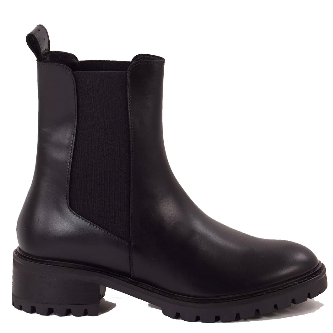 Sessun Ainwick Boot Black Leather