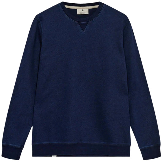 Anerkjendt Akruben Indigo Waffle Sweat Sky Captain