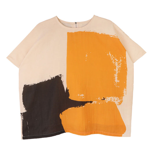 L.F.Markey Alcott Top Geo Print