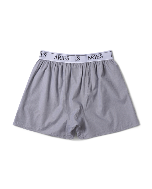 Aries Classic Poplin Temple Boxer Shorts White