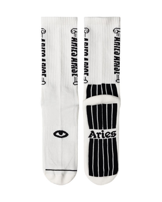 Aries Arise Column Sock White
