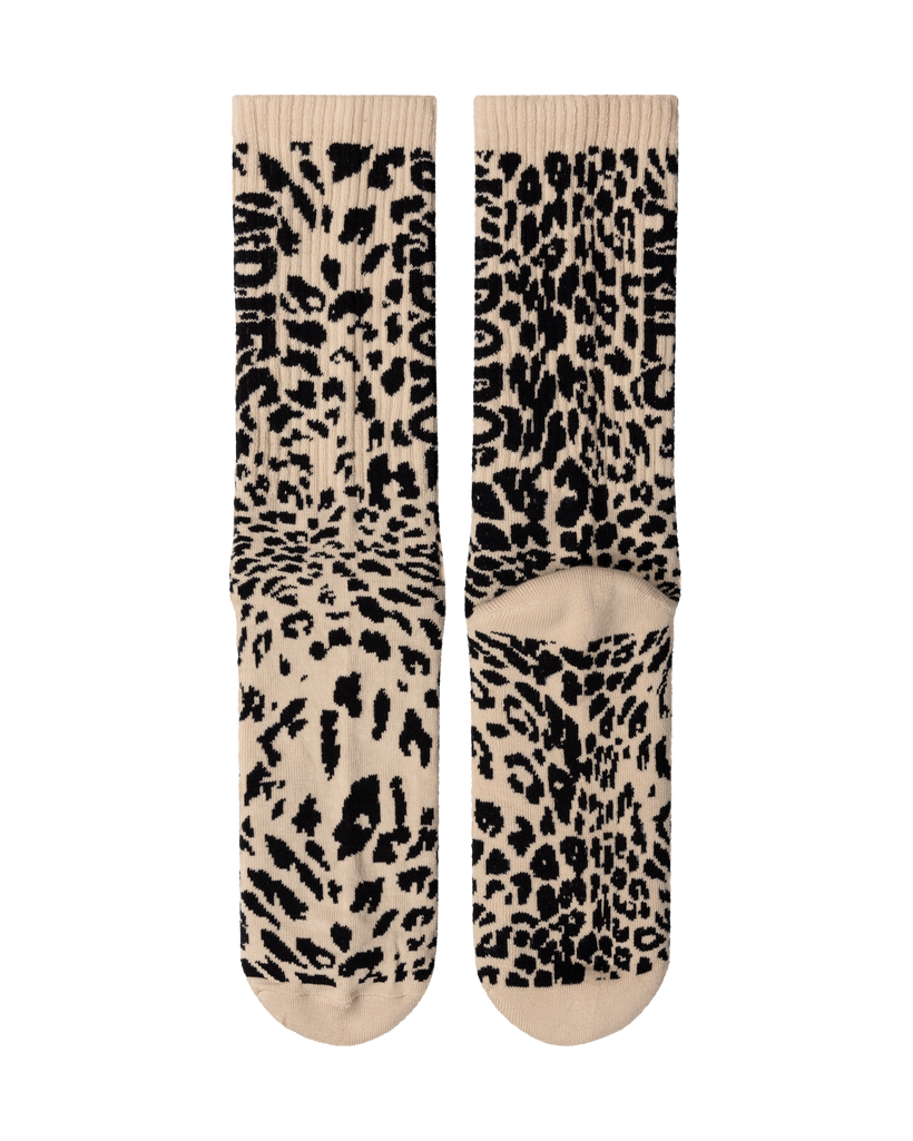 Aries J'adoro Aries Leopard Sock Beige