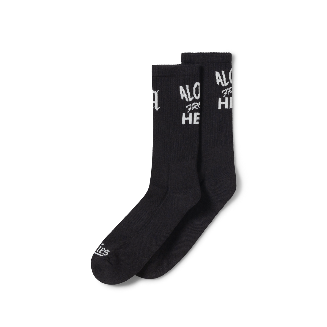 Aries aloha from hell sock Black