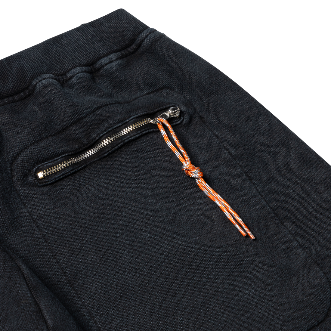 Aries Premium Faded Temple Straight Sweatpant Black