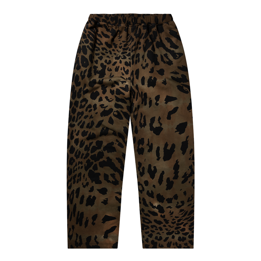 Aries Leopard Tie Dye Straight Sweatpant Multi