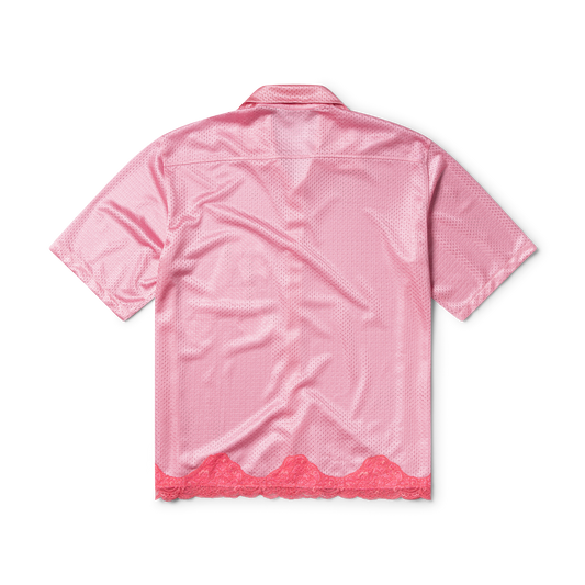 Aries Gothic Lace Airtex Hawaiian Shirt