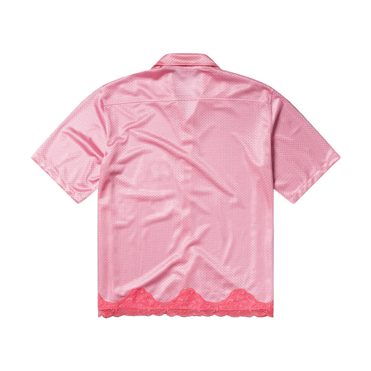 Aries Gothic Lace Airtex Hawaiian Shirt