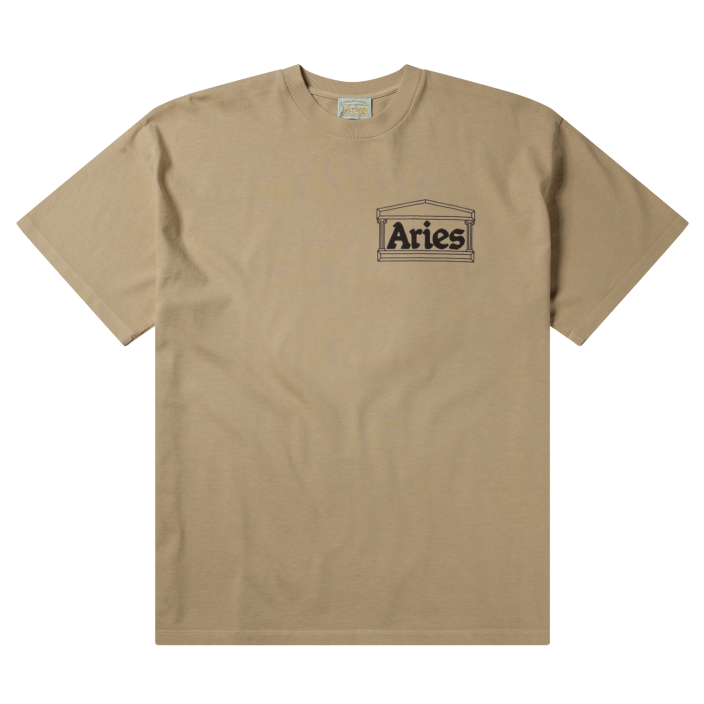 Aries Temple SS Tee Khaki